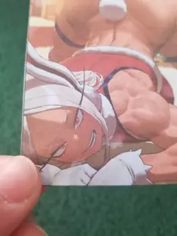 MIRKO RABBIT MY HERO ACADEMIA CUSTOM WAIFU ANIME CARD - Image 2