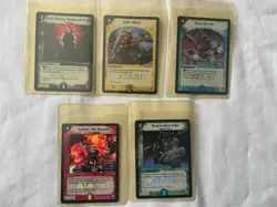 Lot Of 5 Duel Masters Trading Cards Game - Image 1