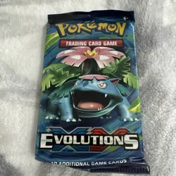 Pokemon TCG: XY Evolutions Venusaur Booster Pack 10 Trading Cards (2016) New - Image 1
