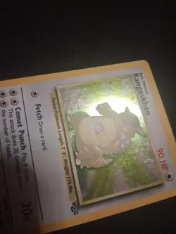 Kangaskhan Jungle Holo Rare 5/64 Pokemon Card TCG WOTC LP-MP - Image 2