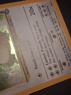 Kangaskhan Jungle Holo Rare 5/64 Pokemon Card TCG WOTC LP-MP - Image 4