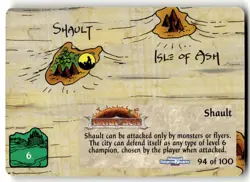Shault Spellfire 94 of 100 Advanced Dungeons&Dragons Trading Card - Image 1