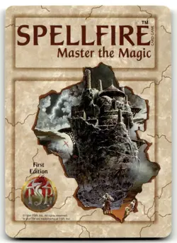 Shault Spellfire 94 of 100 Advanced Dungeons&Dragons Trading Card - Image 2