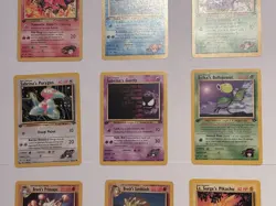 Lot Of 11 1st Edition Gym Challenge Set Pokemon Cards - $52 Value - Image 3