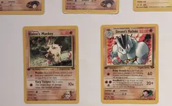 Lot Of 11 1st Edition Gym Challenge Set Pokemon Cards - $52 Value - Image 5