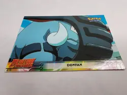 Topps Pokemon #11 Donfan Glossy Mewtwo Strikes Back Edition Card LP - Image 1