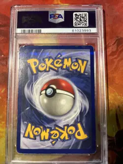 1999 Pokemon TCG Blastoise Base Set Holo Rare Card 2/102 PSA Graded 4 - Image 2