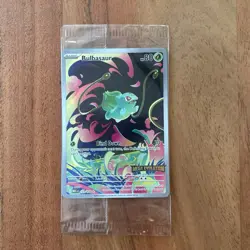 SEALED Pokemon TCG Bulbasaur 133/132 STAMPED Mega Evolutions Promo Card NM - Image 1