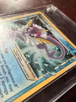 Vaporeon 102/108 - Gold Star EX Power Keepers Pokemon Card - Image 5