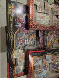 Pokemon Trading Card Games 25 Great Tusk Iron Threads Ex Premium Collection (5) - Image 2