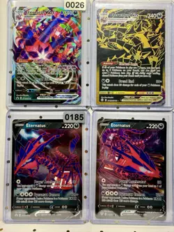 Eternatus V VMAX Mint 4 Card Pokemon Lot Shining Fates Darkness Ablaze 116/189 - Image 1
