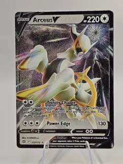 Arceus VSTAR & Arceus V - (Metal Card) 122 & 123 - LOT Both Cards- NM - CLEAN! - Image 2