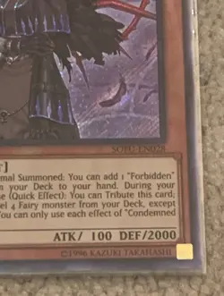 Condemned Witch NM Secret Rare (SOFU-EN028, 1st Edition) Yugioh Card - Image 4