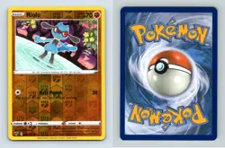 Riolu #90/185 SWSH Vivid Voltage Reverse Holo Common Pokemon 2020 TCG Card - Image 1