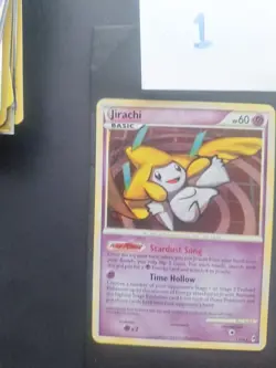 Pokemon Jirachi Holo Rare TCG Card Call of Legends 11/95 English 2011 - Image 3