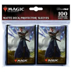 Magic The Gathering 100 Pouches Kaldheim ft Niko Aris Deck Protector MTG 18547 74427185473 - Image 1
