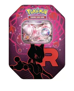 Pokemon Tin da Collezione Team Rocket Rivali Predestinati Mewtwo ex ITA - Image 1