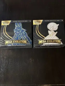 Pokemon Mega Evolutions Elite Trainer Box ETB Set of 2 Sealed - Image 1