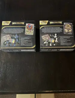 Pokemon Mega Evolutions Elite Trainer Box ETB Set of 2 Sealed - Image 2