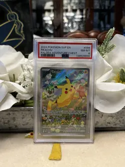Pikachu 088 Sv: Scarlet & Violet Promo PSA 8 NM-MT Pokemon TCG - Image 1