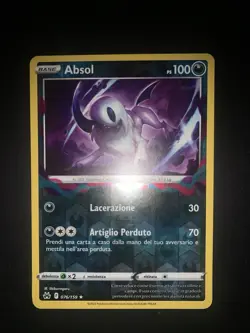Carta Pokemon 076/159 Absol Reverse Holo Zenit Regale Ita Italiano - Image 1