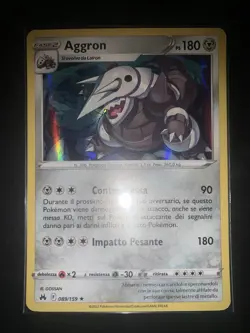 Carta Pokemon 089/159 Aggron Holo Zenit Regale Ita Italiano - Image 1