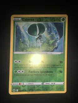 Carta Pokemon 017/159 Calyrex Reverse Holo Zenit Regale Ita Italiano - Image 1