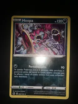 Carta Pokemon 083/159 Hoopa Reverse Holo Zenit Regale Ita Italiano - Image 1