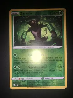 Carta Pokemon 016/159 Zarude Reverse Holo Zenit Regale Ita Italiano - Image 1