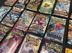 Pokemon Card Lot 100 OFFICIAL TCG Cards + Ultra Rare Holos + FREE BOOSTER PACK! - Image 2