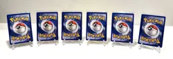Energy Cards Full Set x 6 - Base Set 1999 Pokemon TCG WOTC - * PACK FRESH NEW! * - Image 2