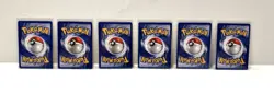 Energy Cards Full Set x 6 - Base Set 1999 Pokemon TCG WOTC - * PACK FRESH NEW! * - Image 4