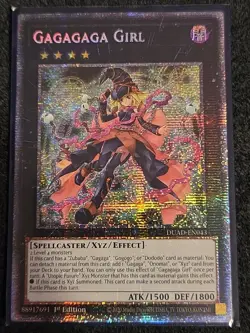 Yugioh! Gagagaga Girl - DUAD-EN043 - Starlight Rare - 1st Edition Near Mint, Eng - Image 1