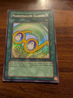 Yugioh TCG - Marshmallon Glasses - PP01-EN004, NM - Secret Rare - 2007 - Image 1