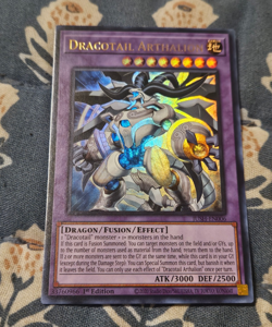 Dracotail Arthalion JUSH-EN006 Ultra Rare - Yugioh - Image 1