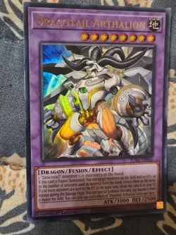 Dracotail Arthalion JUSH-EN006 Ultra Rare - Yugioh - Image 3