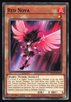 Red Nova - DLCS-EN113 - Common - 1st Edition Yugioh - Image 1