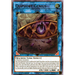 *** QLIPHORT GENIUS *** ULTRA RARE MINT/NM DUPO-EN095 YUGIOH! - Image 1