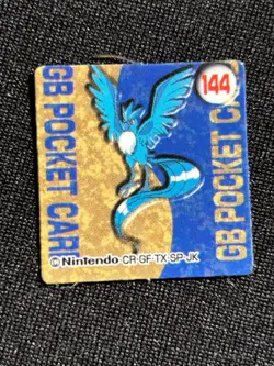 Articuno 144 Pokemon GB Pocket Mini Card 1inch Japanese Nintendo Rare - Image 1