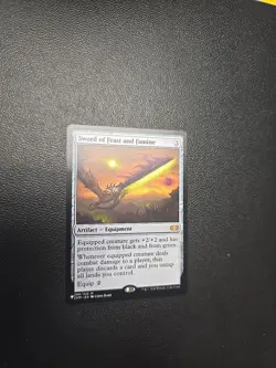 Sword of Feast and Famine Double Masters Regular Card #296 magic the gathering - Image 1