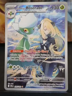 Cynthia's Roserade 184/182 Sv10: Destined Rivals Pokemon Card - Image 2