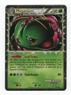 (303306) MEGANIUM PRIME HGSS08 Ultra Rare Holo HGSS Pokemon Promo Card - Image 2
