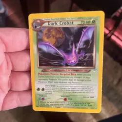 Dark Crobat 2/105 Holo - Neo Destiny Set - Pokemon Card - MP Swirl - Image 5