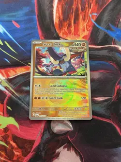 Pokemon TCG Prismatic Evolutions 055/131 Great Tusk Master Ball Reverse Card ￼ - Image 1