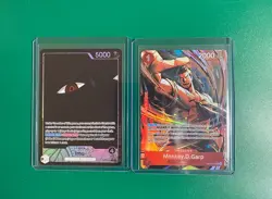 one piece two card lot Imu alt art and Monkey.D.Garp - Image 1