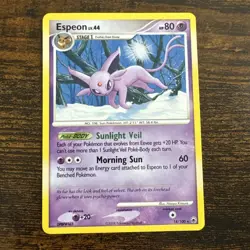 Espeon 18/100 Rare Majestic Dawn Non Holo Pokemon Card - Image 1