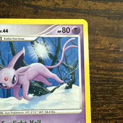 Espeon 18/100 Rare Majestic Dawn Non Holo Pokemon Card - Image 2