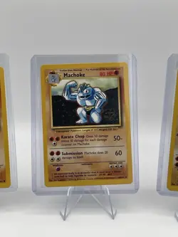 1st Edition Machamp Base Seq Set Holo Pokemon Card Jungle Fossil WOTC NM 1999 - Image 3