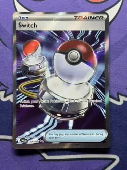 Pokemon TCG Card Switch 123/094 Phantasmal Flames Ultra Rare Full Art - NM - Image 1