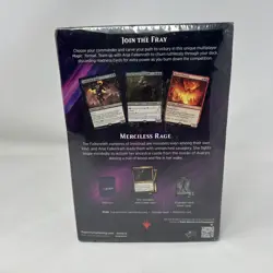 Magic: The Gathering Commander 2019 Merciless Rage Deck | Factory Sealed 630509892624 - Image 3